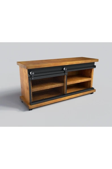 NT Concept Ntconcept Doğal Ağaç Ofis Düzenleyici Dolap(130cm-h60cm-41cm)