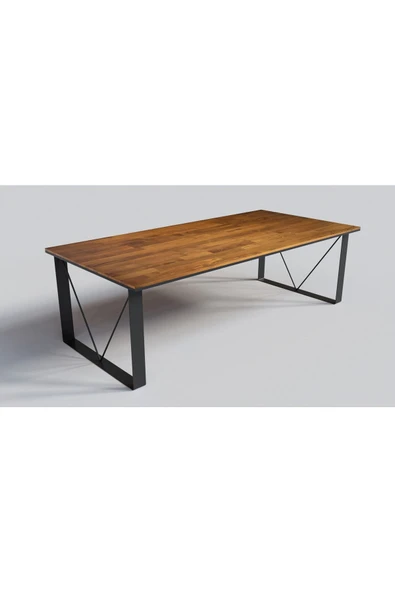 NT Concept Ntconcept Doğal Ağaç Toplantı Masası(120cm-220cm) ürün görseli 1