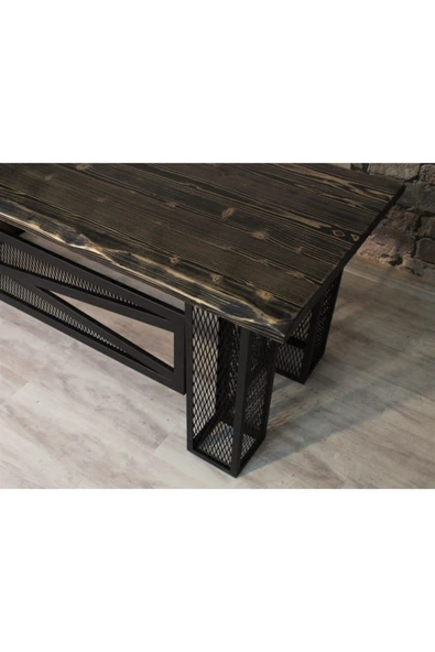 NT Concept Masif Ağaç Ofis Ve Çalışma Masası(100cm-240cm) - Resim 7