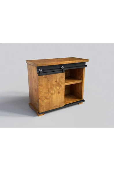 NT Concept Ntconcept Obleon Masif Ağaç Dolap(80cm)