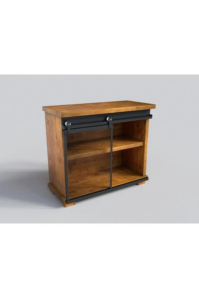 NT Concept Ntconcept Doğal Ahşap Ofis Konsolu(110cm-h90cm-41cm)