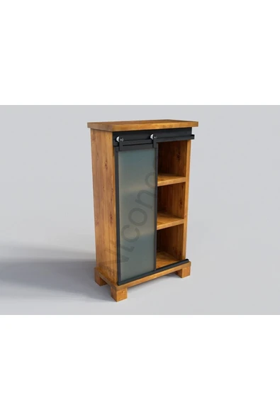 NT Concept Ntconcept Doğal Ağaç Ofis Dolabı(60cm-h150cm-41cm)
