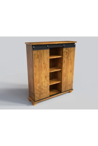 NT Concept Ntconcept Doğal Ağaç Ofis Kitaplık(180cm-h180cm-41cm)