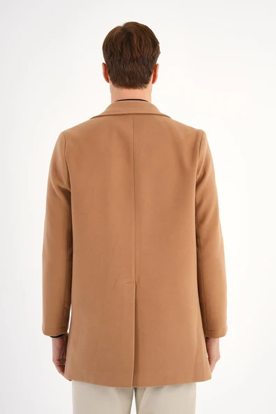 Regal Camel Kruvaze Erkek Kaban - 3