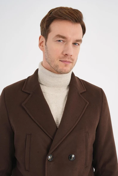 Regal Kahverengi  Kruvaze Erkek Kaban - 5