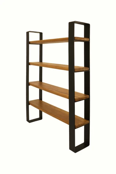 NT Concept Ntconcept Masif Ağaç Ofis Kitaplığı(en 100cm) - Resim 3