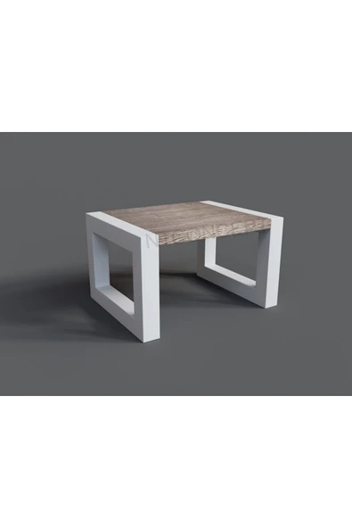NT Concept Ntconcept Luh Masif Ahşap Sehpa(100cm-100cm-h44cm) - 2