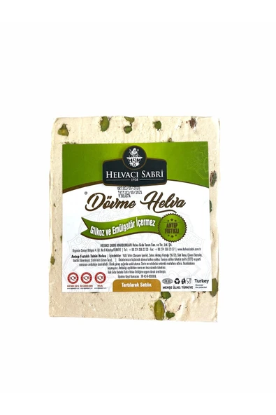 Fıstıklı Tahin Helvası 490 Gr.