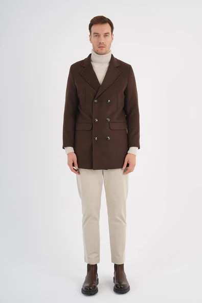 Regal Kahverengi  Kruvaze Erkek Kaban - 2