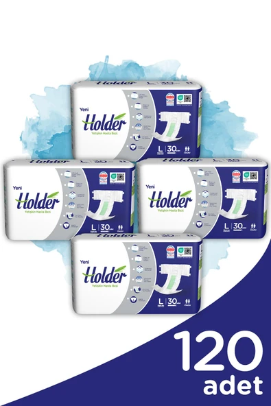 Holder Yetişkin Hasta Bezi Büyük Boy ( Large ) 30 x 4 Adet - 2