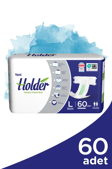 Holder Yetişkin Hasta Bezi Büyük Boy ( Large ) 30 x 2 Adet