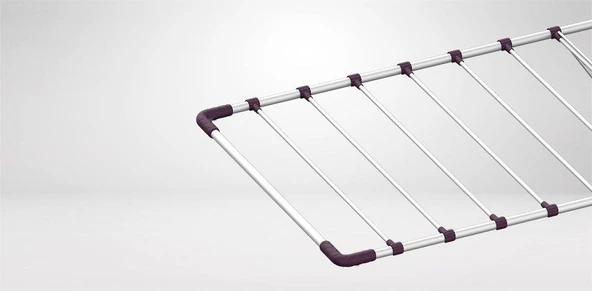 Gazella Çamaşırlık Askısı Mini Plus Silter Alüminyum - 4