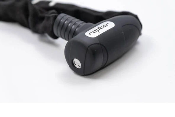 Raptor Anahtarlı Kilit 4 x 120cm Bisiklet Motosiklet Scooter Güvenlik Zincir Kilidi - Resim 2