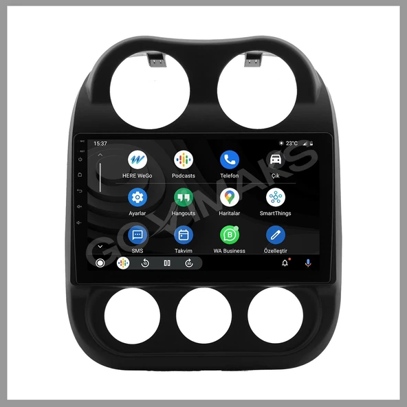 JEEP COMPAS UYUMLU 2010-2016 4 GB RAM 64 GB HAFIZA ANDROID MULTIMEDIA TEYP - Resim 2