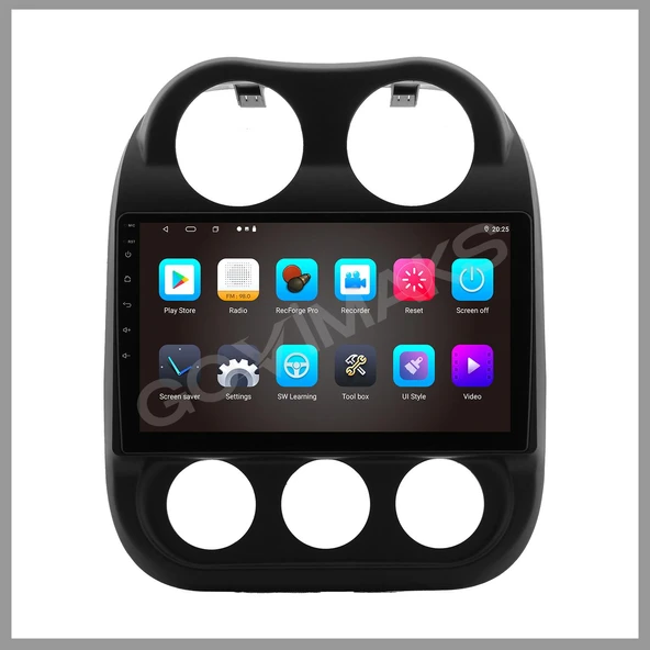 JEEP COMPAS UYUMLU 2010-2016 6 GB RAM 128 GB HAFIZA ANDROID MULTIMEDIA TEYP - Resim 10