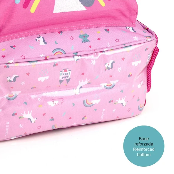 Gabol Okul Sırt Çantası Rainbow Pembe 23,5L GB.233953 - 5