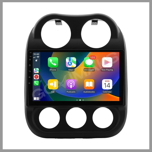 JEEP COMPAS UYUMLU 2010-2016 6 GB RAM 128 GB HAFIZA ANDROID MULTIMEDIA TEYP ürün görseli 1