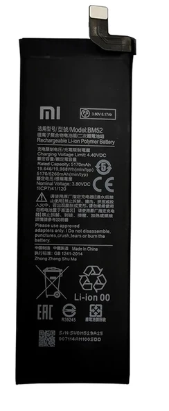 Xiaomi Mi NOTE 10 PRO - BM 52 - Uyumlu Batarya Pil Sıfır Orijinal