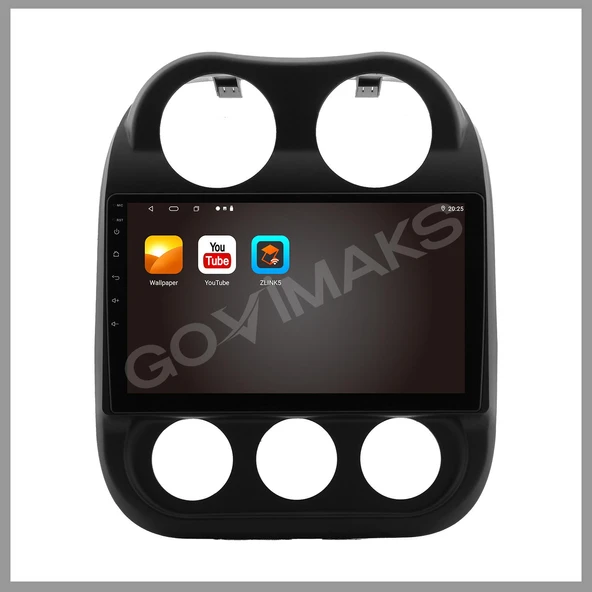 JEEP COMPAS UYUMLU 2010-2016 6 GB RAM 128 GB HAFIZA ANDROID MULTIMEDIA TEYP - Resim 6