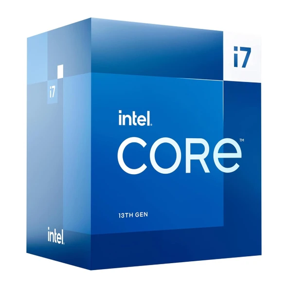 Intel Core i7-13700F 16C 2.1GHz 30MB 1700P Kutulu Fanlı İşlemci