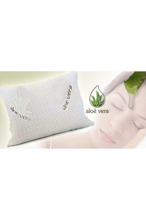 Aloevera Kumaşlı Ortopedik Visco Yastık
