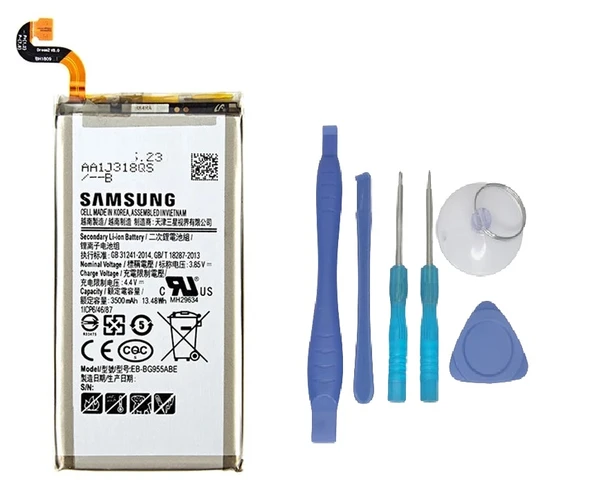 Samsung Galaxy S8 PLUS - SM- G955 Uyumlu Batarya Pil Sıfır Orijinal + TAMİR SETİ ürün görseli