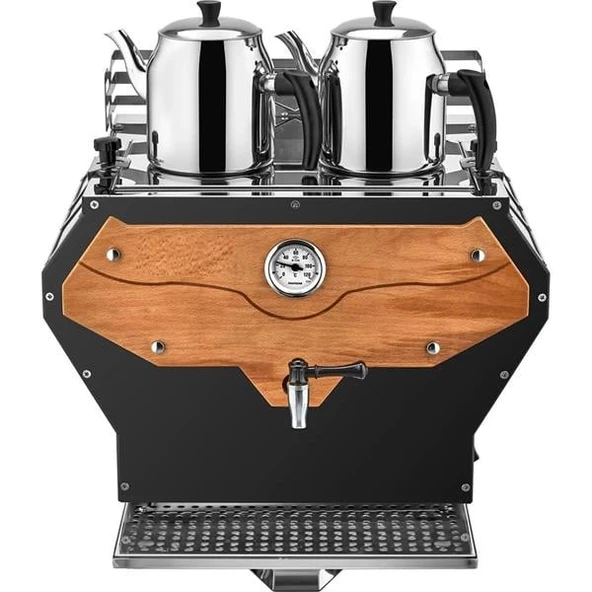 Şebeke Bağlantılı 2 Demlikli Çay Kazanı - 2