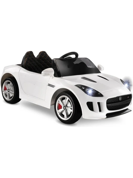 BabyHope Cougar Akülü Araba 12V Beyaz - 2