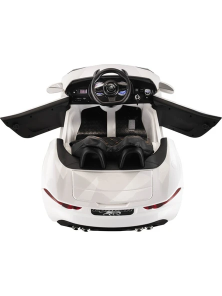 BabyHope Cougar Akülü Araba 12V Beyaz - 3