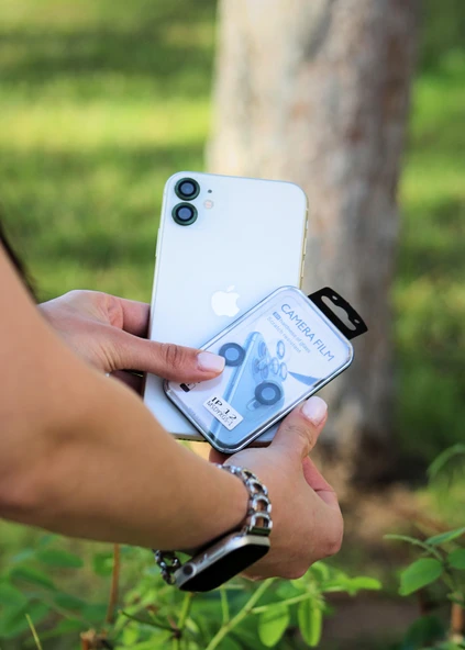 İ-STONE APPLE İPHONE 11 PRO MAX UYUMLU KAMERA KORUMA LENS KORUYUCU TEMPERLİ CAM - 8