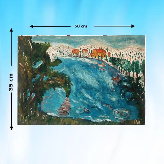 YAĞLI BOYA (EL YAPIMI ) TABLO 50X35 cm