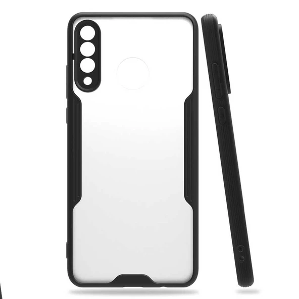 Huawei P30 Lite Kılıf Parfe Kenarları Pastel Renk Silikon Kılıf - 4