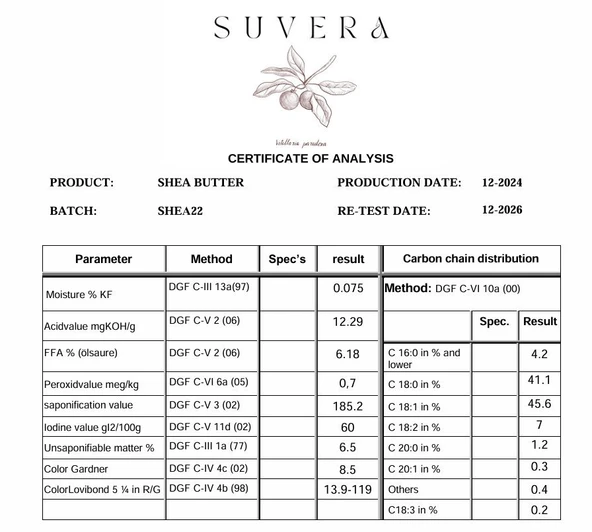 %100 Doğal Shea Yağı (SHEA BUTTER) – Cilt, Saç, Dudak Ve Topuk Bakımı – Suvera 100gr - 5