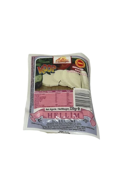 KOOP HELLİM AZ TUZLU 220 GR.