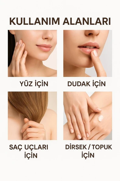 %100 Doğal Shea Yağı (SHEA BUTTER) – Cilt, Saç, Dudak Ve Topuk Bakımı – Suvera 100gr - 3