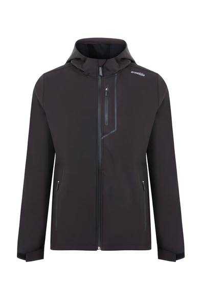 Tactical Outdoor Softshell Nefes Alabilir Su Rüzgar Geçirmez Kumaş Hafif Kapüşonlu Konforlu Mont - 2
