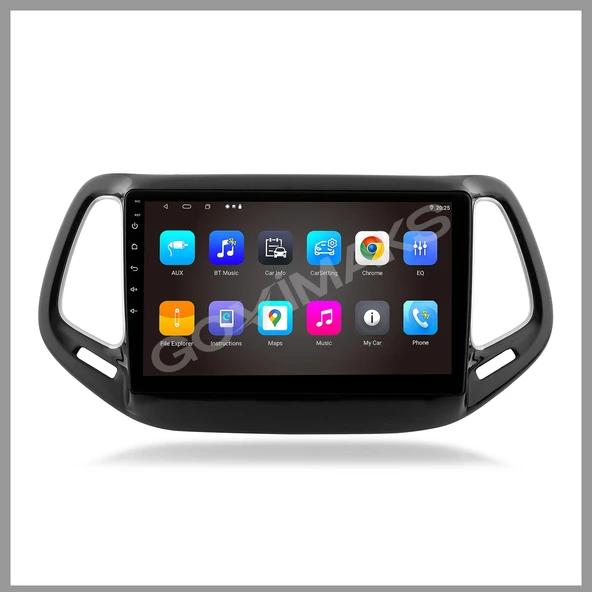 GOVİMAKS JEEP COMPASS 2017-2020 8 GB RAM 128 GB HAFIZA ANDROID MULTIMEDIA TEYP - 9