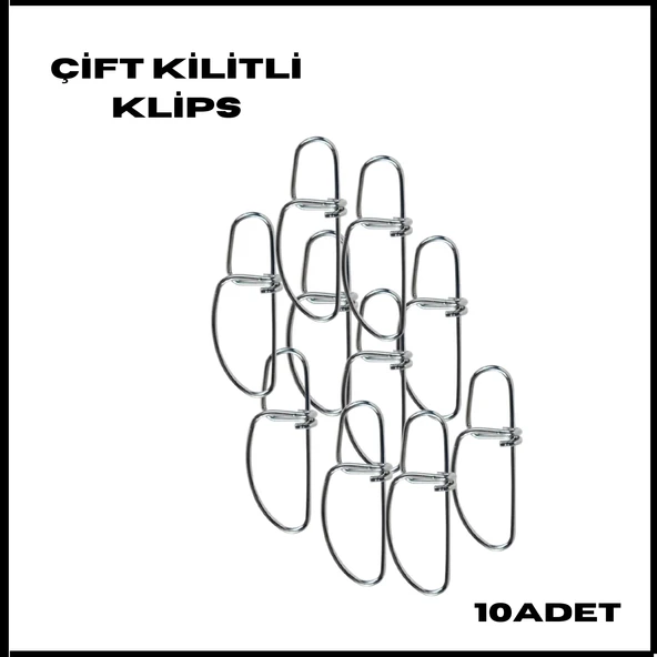 Uyguna-Yakala Klips (10'lu) -DON.004