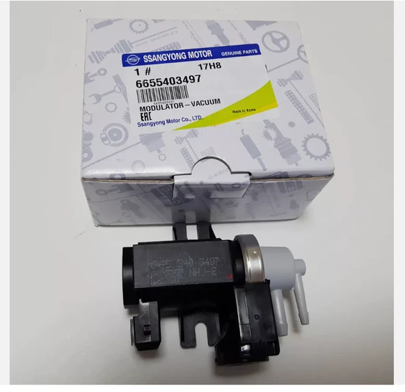 Ssangyong ACTYON KYRON REXTON Turbo SELENOİD VALFİ orginal - Resim 6