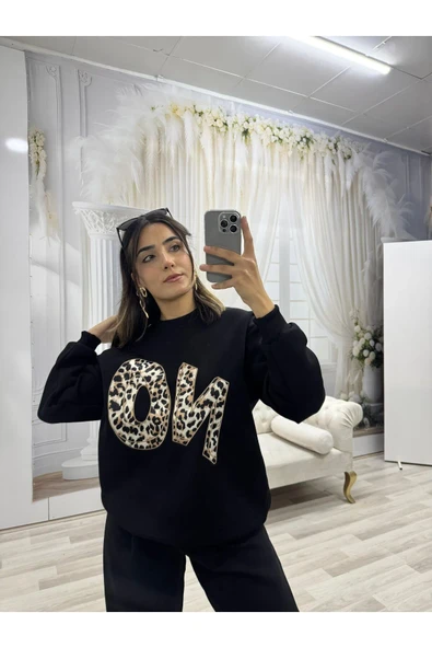 LEOPARLI SWEATSHİRT - 2