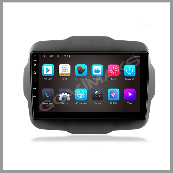 GOVİMAKS JEEP RENEGADE UYUMLU 2014-2023 8 GB RAM 128 GB HAFIZA ANDROID MULTIMEDIA TEYP - Resim 8