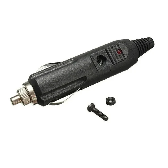 12V Araç Çakmak Fişi Erkek Sigortalı / Ledli Seyyar Kablo Tip Oto Çakmaklık Erkek Soket - 3