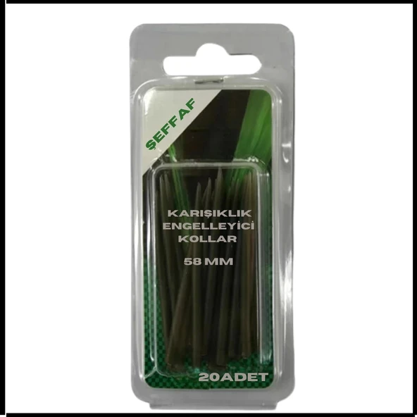 Uyguna-Yakala 58 Mm Karışmayan Kolluk Şeffaf (20 Pcs)-OOM.059 ürün görseli