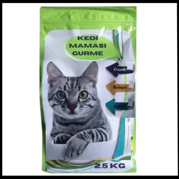 Uyguna-Yakala Kedi Maması Gurme 2.5 Kg-MA.009