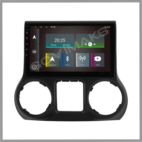 JEEP WRANGLER UYUMLU 2010-2018 8 GB RAM 128 GB HAFIZA ANDROID MULTIMEDIA TEYP - Resim 7