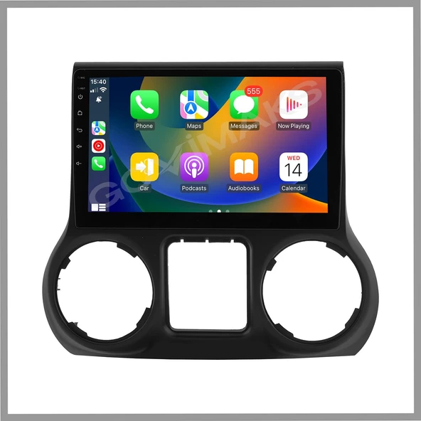 JEEP WRANGLER UYUMLU 2010-2018 8 GB RAM 128 GB HAFIZA ANDROID MULTIMEDIA TEYP ürün görseli 1