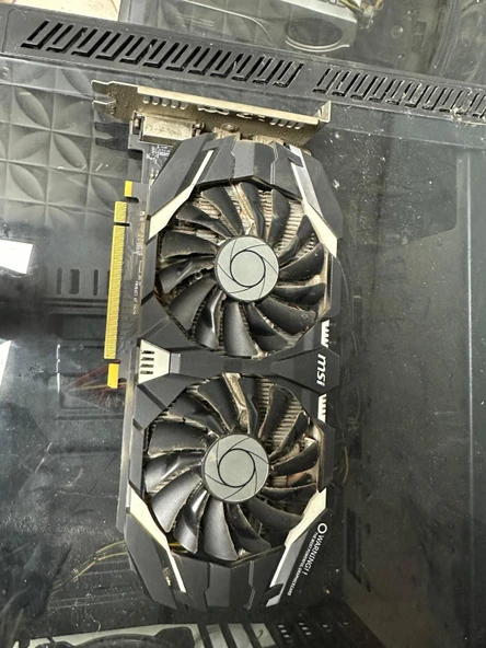 MSI GTX 1060 3GT OC 192 Bit GDDR5 3 GB Ekran Kartı  2.EL YENİLENMİŞ ÜRÜN