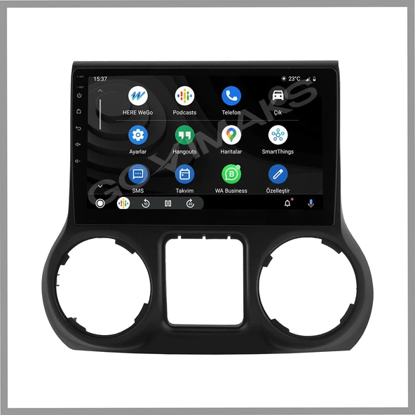 JEEP WRANGLER UYUMLU 2010-2018 8 GB RAM 128 GB HAFIZA ANDROID MULTIMEDIA TEYP - Resim 2