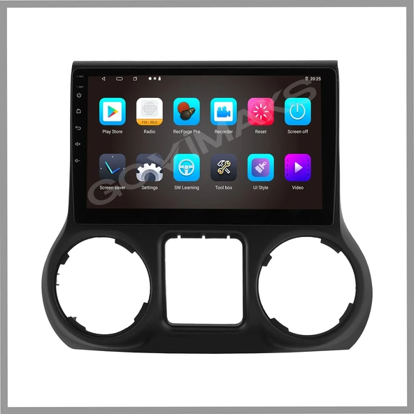 JEEP WRANGLER UYUMLU 2010-2018 6 GB RAM 128 GB HAFIZA ANDROID MULTIMEDIA TEYP - Resim 10