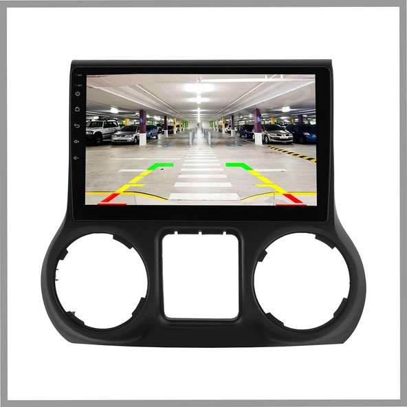 JEEP WRANGLER UYUMLU 2010-2018 6 GB RAM 128 GB HAFIZA ANDROID MULTIMEDIA TEYP - Resim 3